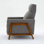 Fauteuil inclinable à pousser en tissu haute performance