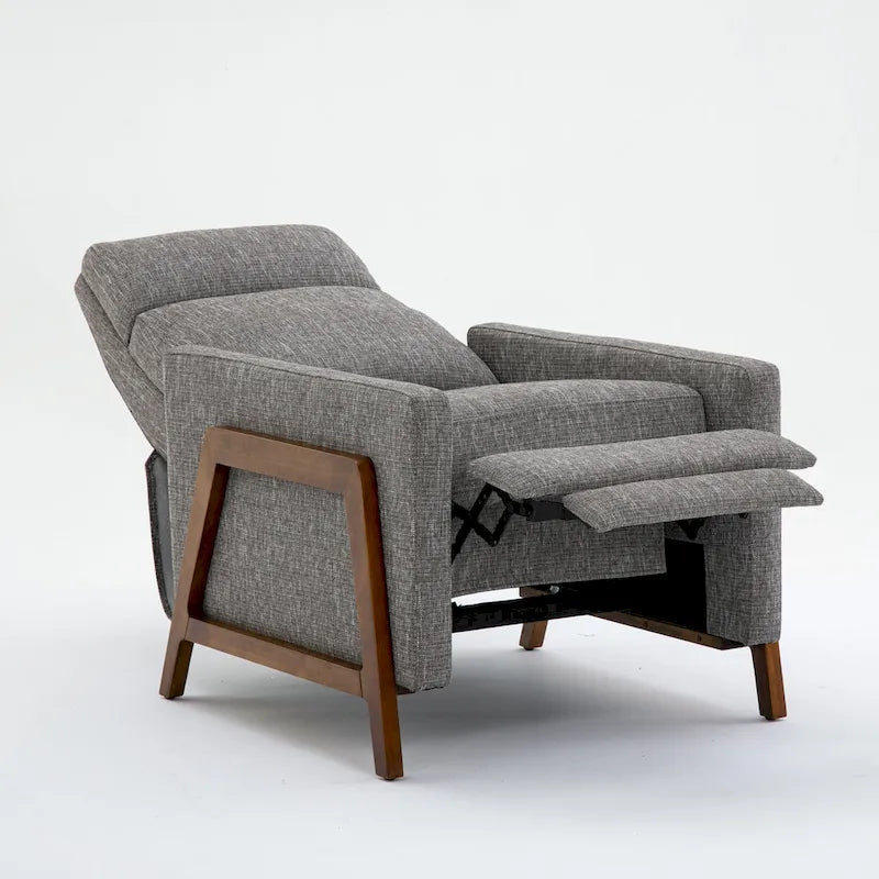 Fauteuil inclinable à pousser en tissu haute performance