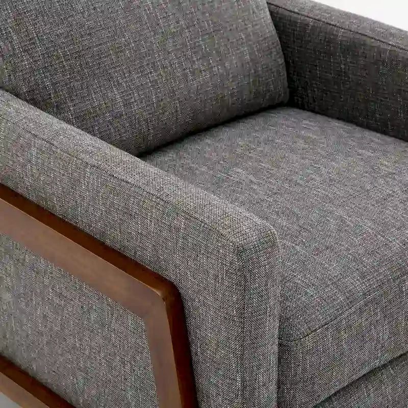 Fauteuil inclinable à pousser en tissu haute performance