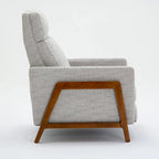 Fauteuil inclinable à pousser en tissu haute performance
