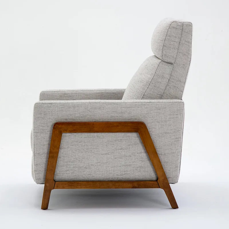 Fauteuil inclinable à pousser en tissu haute performance