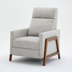 Fauteuil inclinable à pousser en tissu haute performance