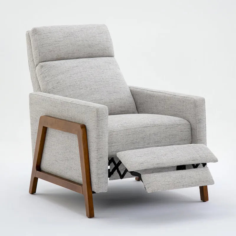 Fauteuil inclinable à pousser en tissu haute performance