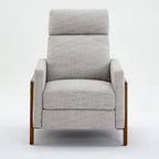 Fauteuil inclinable à pousser en tissu haute performance
