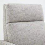 Fauteuil inclinable à pousser en tissu haute performance