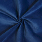 Canapé en velours bleu