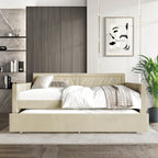 Lit de repos double en velours Glam