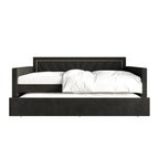 Lit de repos double en velours Glam