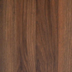 Table de chevet à 2 tiroirs en bois de noyer de style Mid-Century Modern