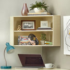 Bureau d'angle avec huche