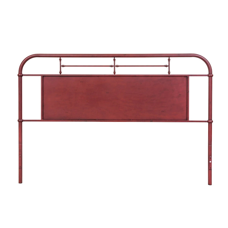 Tête de lit King Size en métal vieilli