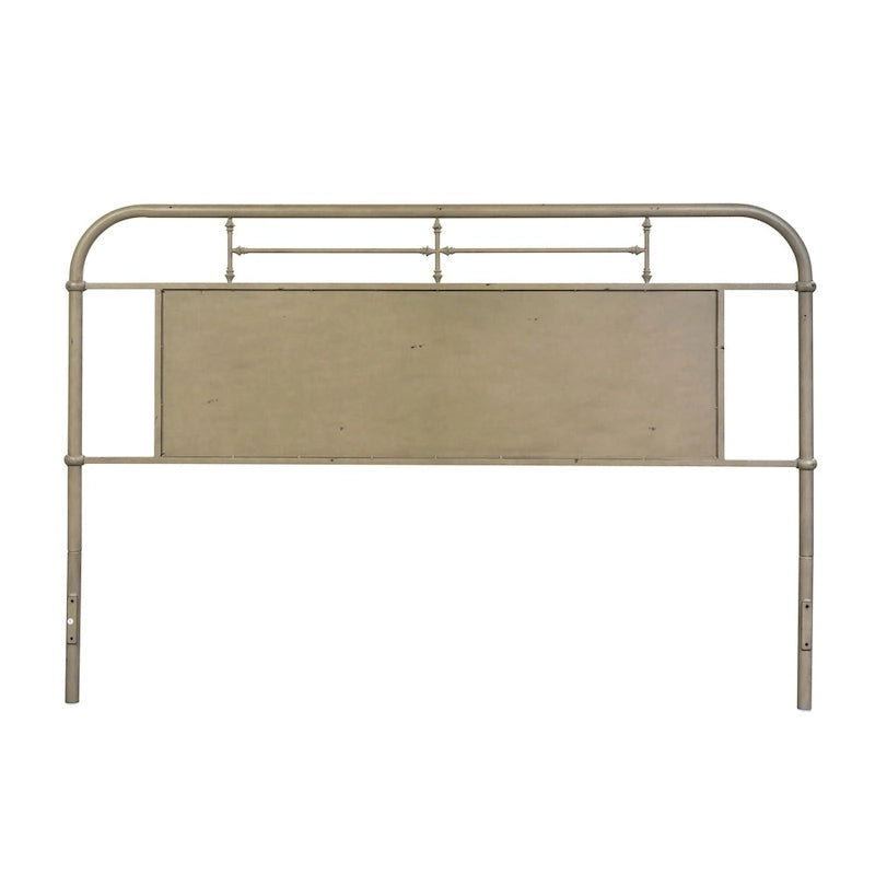 Tête de lit King Size en métal vieilli