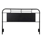 Tête de lit King Size en métal vieilli