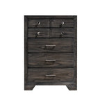 Lit plateforme en tissu de rangement gris