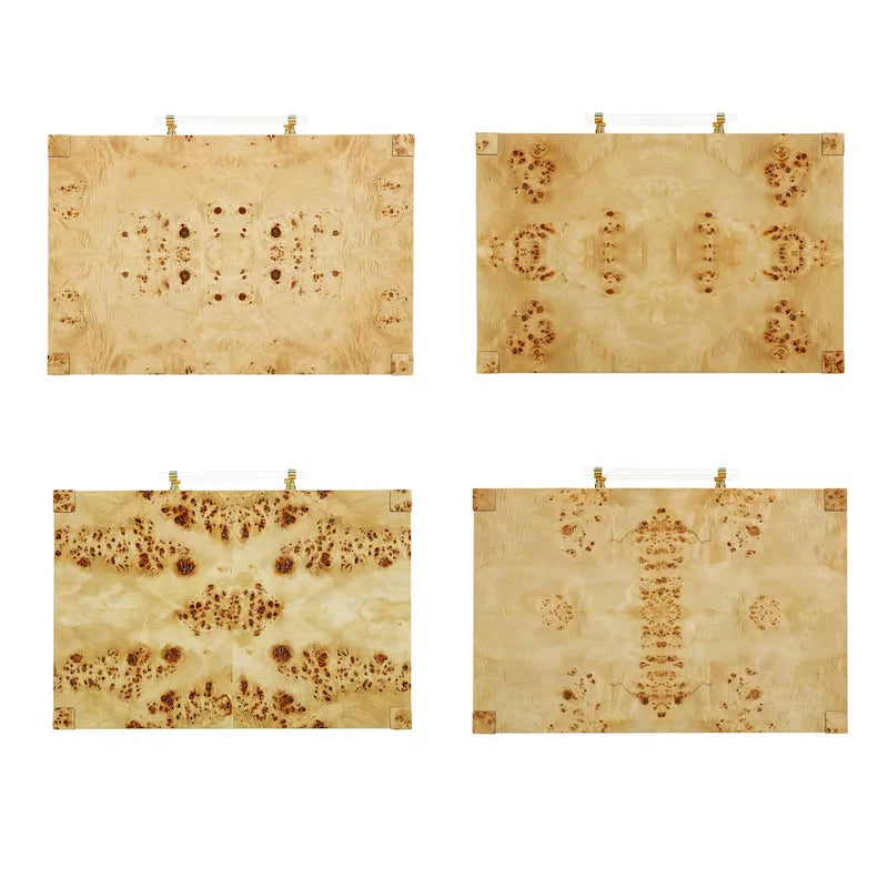 Table d'appoint en loupe