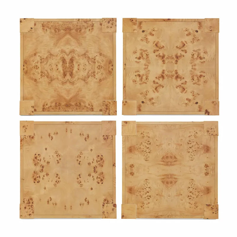 Table d'appoint en loupe