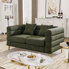 Canapé d'angle moderne en tissu Teddy - 2, 3 ou 4 places