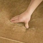 Canapé 3 places moderne en velours côtelé 81, Canapé rectangulaire en polyester rembourré pour salon - 81L X 33P X 26H