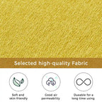 Canapé d'angle en tissu de lin 165 cm avec méridienne, convertible