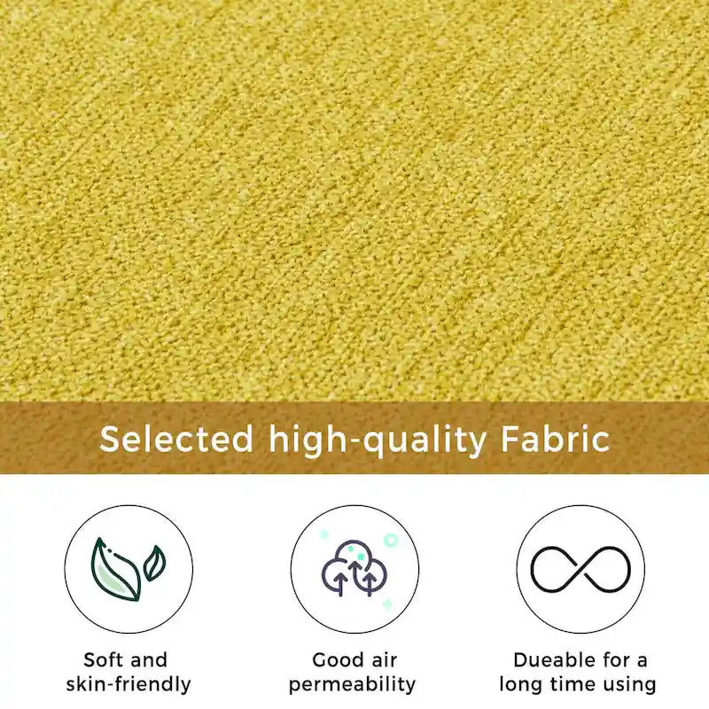 Canapé d'angle en tissu de lin 165 cm avec méridienne, convertible