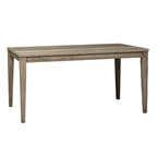The Gray Barn Sun Valley Sandstone Table rectangulaire à pieds – Marron