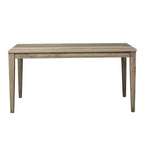The Gray Barn Sun Valley Sandstone Table rectangulaire à pieds – Marron
