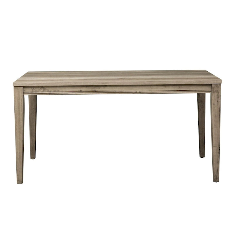 The Gray Barn Sun Valley Sandstone Table rectangulaire à pieds – Marron