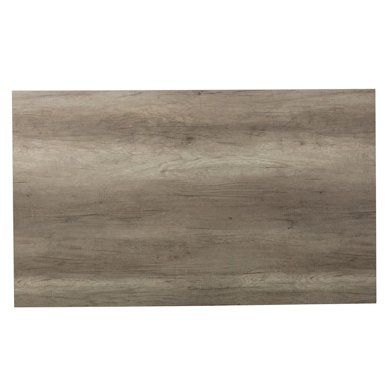The Gray Barn Sun Valley Sandstone Table rectangulaire à pieds – Marron