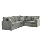 Canapé-lit gris, grand lit (Queen Size)