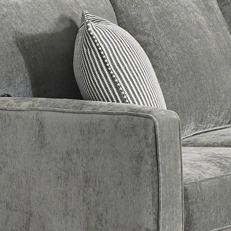 Canapé-lit gris, grand lit (Queen Size)