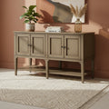 Modern Wood Dining Sideboard, Console, Entertainment Stand, Brown